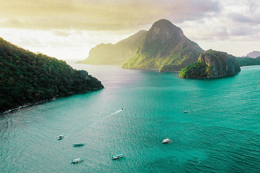 view of Philippine islands