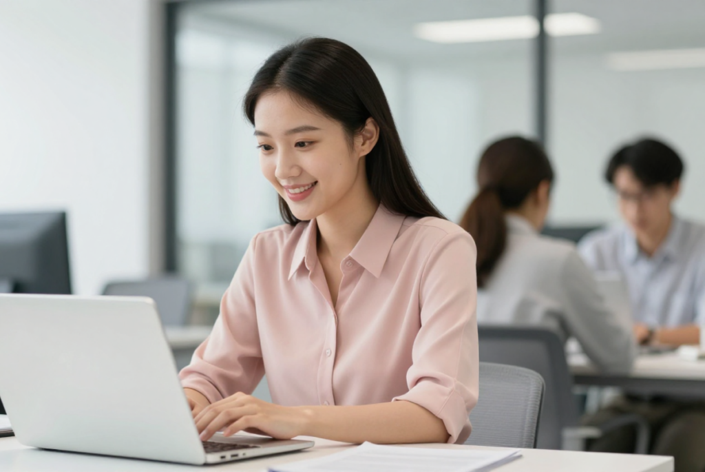 IT professional delivering managed IT services Philippines through remote system monitoring and technical support.